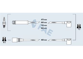 Buji Kablosu  ZETEX ZX3035  1612509 90297423 90297570 90350556 90350563 90442056 90442449 90443690 1612477 1612479 1612494 1612496 1612510 1612534 1612541 1612546 1612556