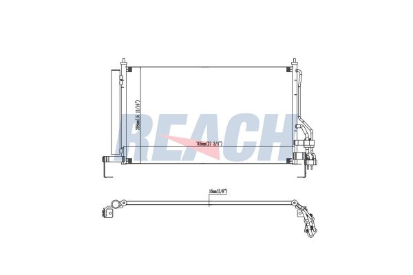 Klima Radyatörü  Hyundai H-1 (2008->)  KRAFTVOLL 08060055