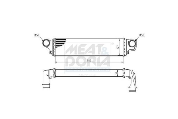 Turbo Radyatörü  BMW 3 Serisi Sedan (E46)(1998->)  ASPART 6TRA1018