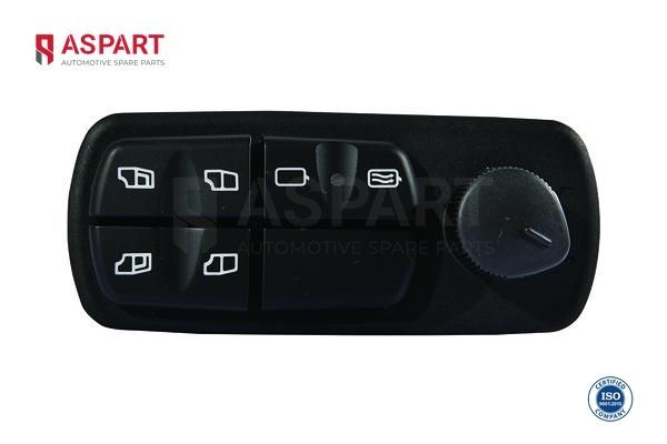 Cam Açma Düğmesi Ön Sol MCAR AN-5502