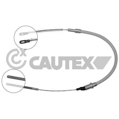 El Fren Teli Arka Sol Opel Corsa A (1983->)  WALBURG WBW190