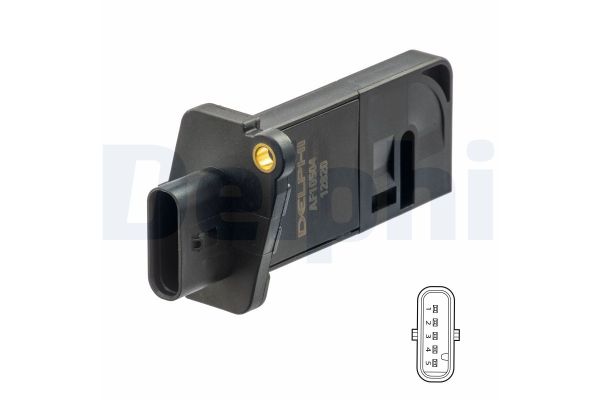 Hava Debimetresi  BMW 6 Serisi Gran Coupe (F06)(2012->)  DELPHI AF10504-12B1