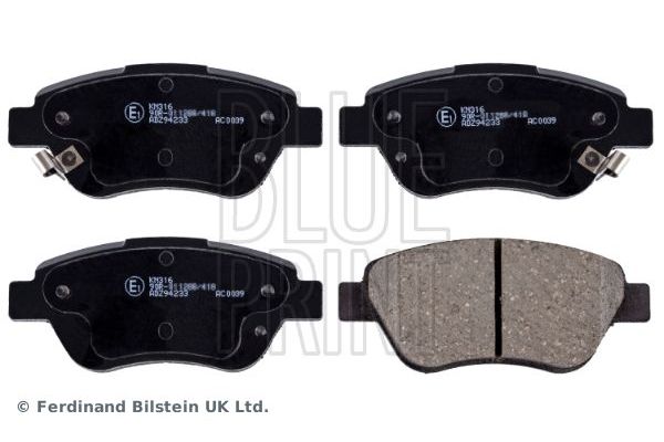 Fren Disk Balata Ön Fiat Doblo (223) Cargo/Combi (08.2005->)  BLUE PRINT ADZ94233