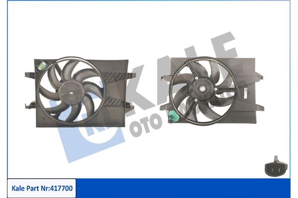 Radyatör Fan ve Motoru  FORD ORJINAL 2S6H8C607EF