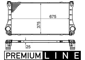 Turbo Radyatörü  MAHLE CI 462 000P  179400R020