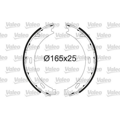 Fren Pabuçlu Balata Arka Mercedes E -Serisi S.Wagon (BM 210)(09.1997->)  VALEO 564218