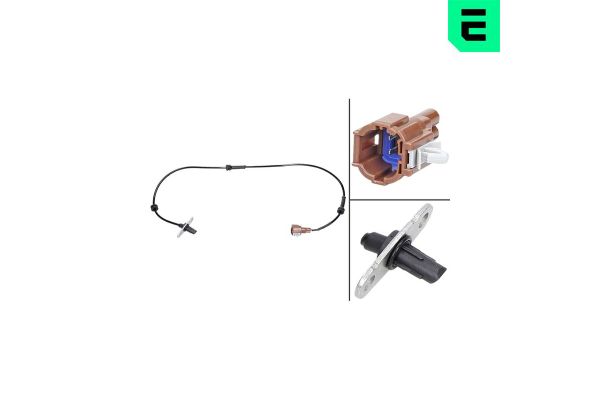 Abs Sensörü Arka Sol Nissan Navara Pickup (D40M)(05.2005->)  OPTIMAL 06-S401