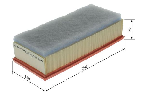 Hava Filtresi  Toyota Proace (X3)(2013->)  BOSCH F 026 400 058