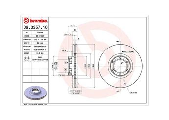 Fren Disk Ayna Ön Sağ ve Sol MAGNETI MARELLI 360406041900  4403283 9111283 7700561367 77.00.561.367 7701204281 77.01.204.281 7700561267