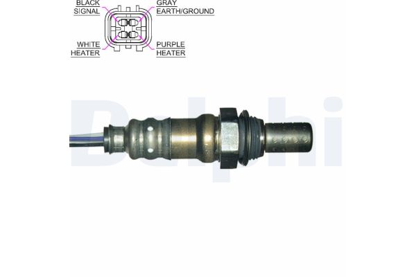Oksijen (Lambda) Sensörü  Hyundai Trajet (FO)(2000->)  DELPHI ES20211-12B1