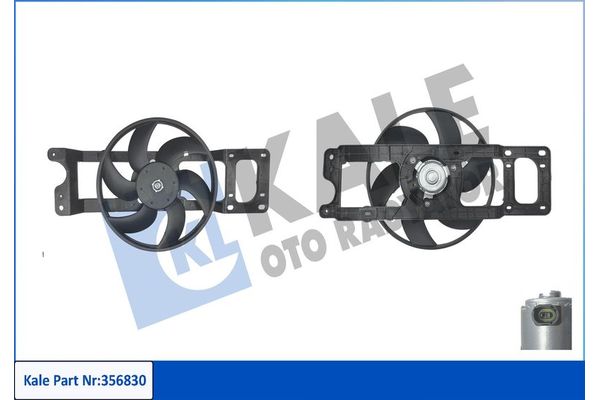 Radyatör Fan ve Motoru  MGA 83360