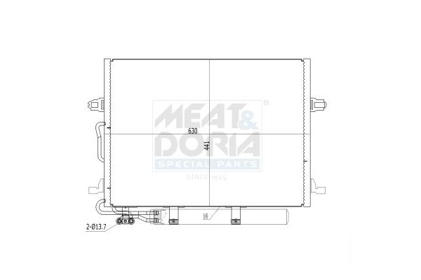Klima Radyatörü  BEHR 8FC 351 300-711