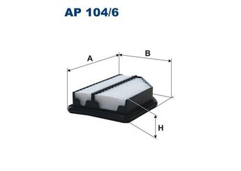 Hava Filtresi  FILTRON AP 104/6  17220RSHE00 17220-RSH-E00