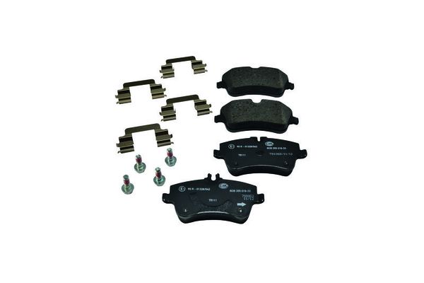 Fren Disk Balata Ön Mercedes C -Serisi Sportcoupe (BM 203)(10.2000->)  EUROREPAR 1617258280