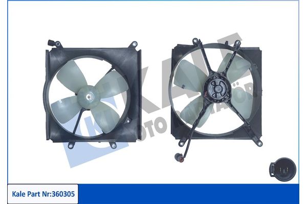 Radyatör Fan ve Motoru  Toyota Camry (V20)(1987->)  ORİS FTO373000