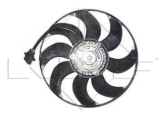 Radyatör Fan ve Motoru  NRF 47375  6Q0959455AD 6R0959455C 6Q0959455AD 6Q0959455AE 6R0959455C 6R0959455E