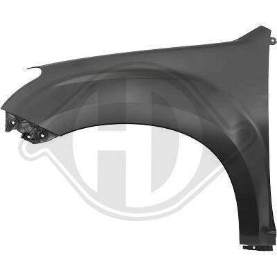 Çamurluk Ön Sol Isuzu D-Max (06.2012->)  FPI IZF053LA