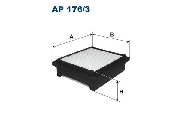 Hava Filtresi  Suzuki Jimny (SN/FJ)(1998->)  FILTRON AP 176/3