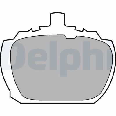 Fren Disk Balata Ön Ford Transit Minibüs/Bus (CY/DY)(1986->1992)  DELPHI LP510