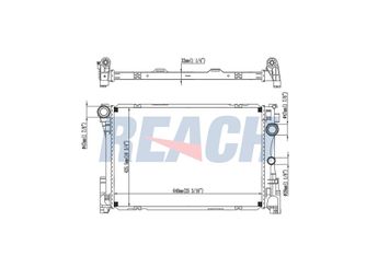 Su Radyatörü  HYUNDAI ORJINAL 253101R060  A0995002603 995002503 0995002503 995002603 0995002603 A0995002503