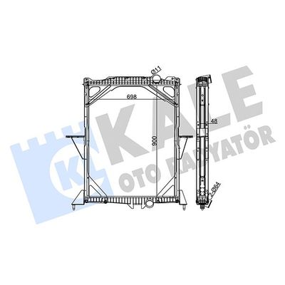 Su Radyatörü  KALE 349310
