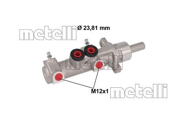 Fren Ana Merkez  Renault Master II Tip 2 P.Van (09.2003->)  METELLI 05-0901