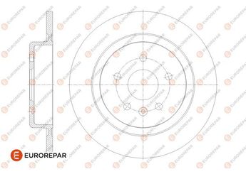 Fren Disk Ayna Arka Sağ ve Sol EUROREPAR 1676010880  1676010880 13509120 13515914 95526572