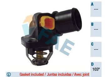 Termostat  FIAT ORJINAL 9650926280  9650926280 96.509.262.80 1336Z2 1336.Z2 1336Y8 1336.Y8