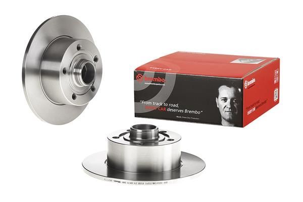 Fren Disk Ayna Arka Sağ ve Sol Audi A4 Sedan (B5)(11.1994->)  BREMBO 08.6911.14