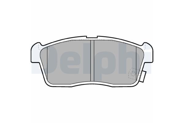 Fren Disk Balata Ön Nissan Pixo (UAO)(03.2009->)  DELPHI LP2219