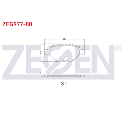 Fren Disk Balata Ön ZEGEN ZEG977-00