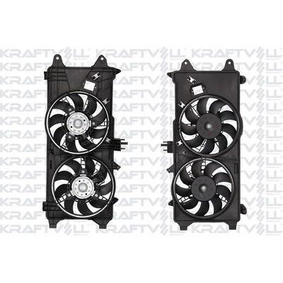 Radyatör Fan ve Motoru  KRAFTVOLL 08120043
