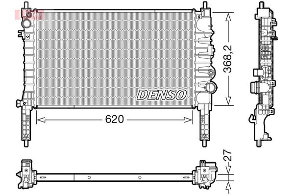 Su Radyatörü  DENSO DRM20122
