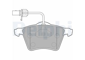 Fren Disk Balata Ön DELPHI LP1529  7D0698151A 7D0 698 151A