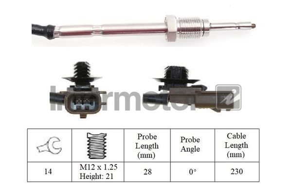 Egzoz Sıcaklık Sensörü  Mercedes GLA -Serisi (BM 156)(03.2014->)  RENAULT ORJINAL 226402090R
