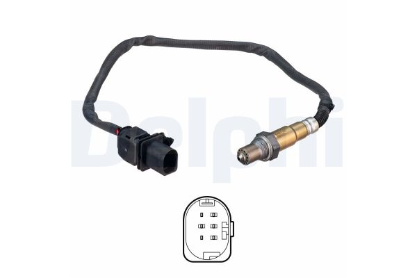 Oksijen (Lambda) Sensörü  Jeep Renegade (BU)(2014->)  DELPHI ES21197-12B1