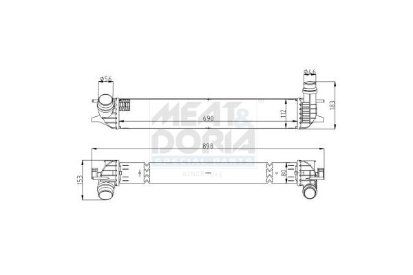 Turbo Radyatörü  NRF 30503