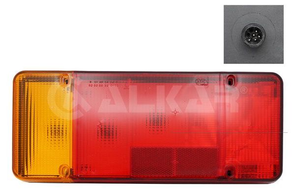 Stop Lambası Sol Iveco Daily Kamyonet / Devirmeli Kasalı (1999->)  IVECO ORJINAL 98435944