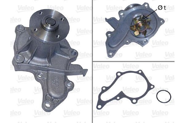Devirdaim Su Pompası  Toyota Avensis Combi SW (T22)(1998->)  VALEO 506942
