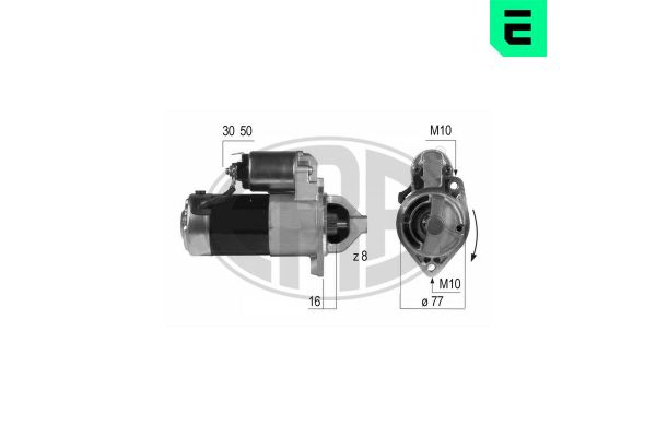 Marş Dinamosu  Hyundai Matrix (FC)(2001->)  ERA 220502