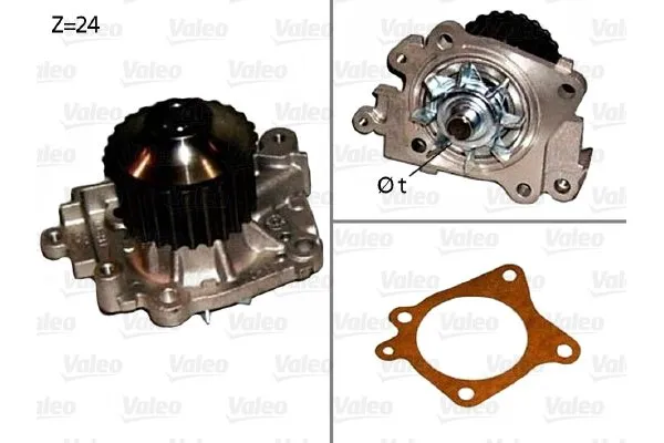 Devirdaim Su Pompası  Mitsubishi Space Star (DG0)(1999->)  VALEO 506835