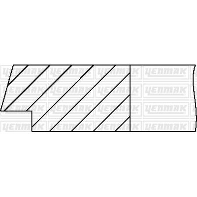 Segman (88.25MM)  YENMAK 91-09116-025