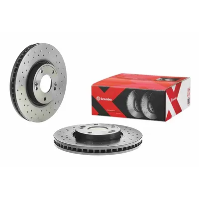 Fren Disk Ayna Ön Sağ ve Sol Hyundai i30 (FD)(06.2007->)  BREMBO 09.A532.2X
