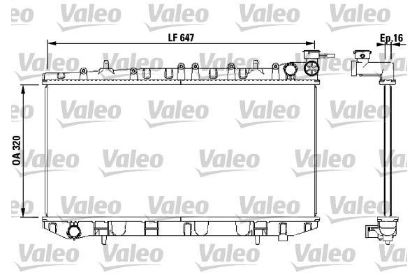 Su Radyatörü  Nissan Sunny Traveller [SW] (Y10)(11.1990->)  MAHER 10645