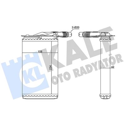 Kalorifer Radyatörü  KALE 346395