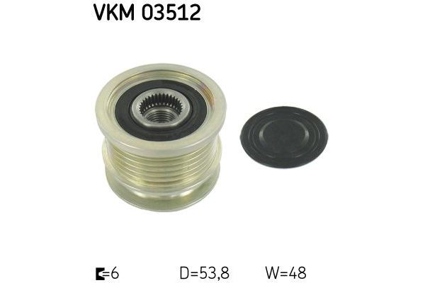 Alternatör Kasnağı  SKF VKM 03512