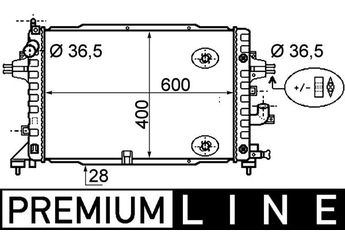 Su Radyatörü  MAHLE CR 1858 000P  811121253E 1300278 13 00 278 13184736 13 18 4736