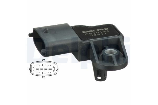 MAP Sensörü  Fiat Ducato P.Van, Yüksek Tavan 33 (290)(04.2014->)  DELPHI PS10144