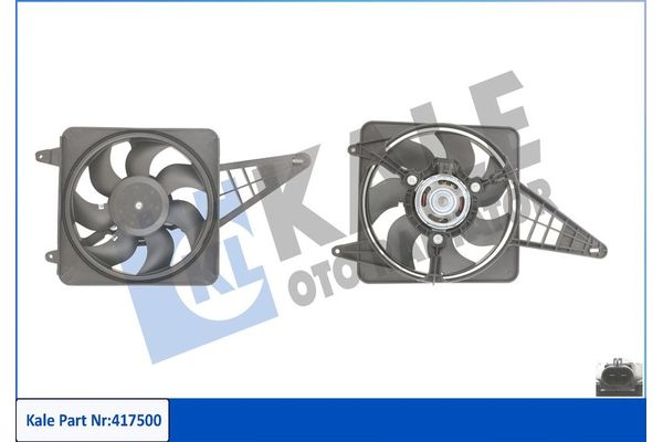 Radyatör Fan ve Motoru  KALE 417500