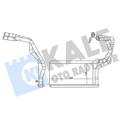 Kalorifer Radyatörü  ORİS KMI038026